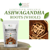 Organic Ashwagandha Roots Whole