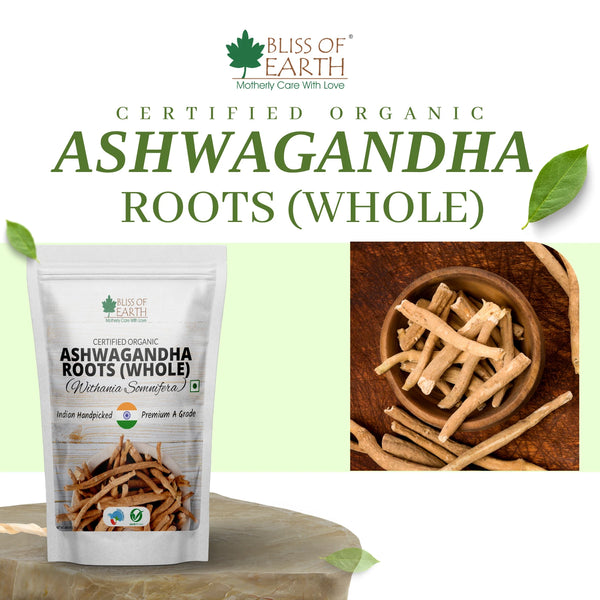 Organic Ashwagandha Roots Whole