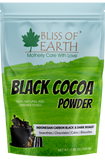 Bliss of Earth Black Cocoa Powder Natural and Unsweetened Carbon Black & Dark Roast Black Cocoa Powder Perfect for Cooking & Baking Cakes, Biscuits, Oreo, Chocolates, Smoothies 200GM
