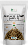 Shatavari Root Whole Organic Asparagus Racemosus 100% Natural & Non-GMO Good for Immunity & Digestion 200gm