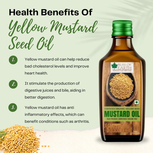 Yellow Mustad Seed Oil