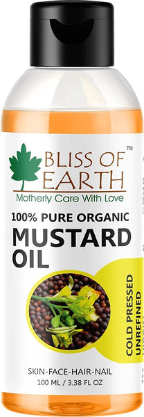 Certified Organic Mustard Oil & Sesame Oil 100 ml