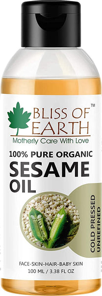 Certified Organic Mustard Oil & Sesame Oil 100 ml