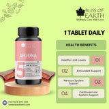 Terminalia Arjuna Bark Extract Tablets 500mg, 60 Tablets