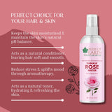 Damask Rose Water Spray For Face & Skin 100ml