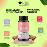 Terminalia Arjuna Bark Extract Tablets 500mg, 60 Tablets