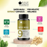 Safed Musli Tablets, 60 Count, 500mg