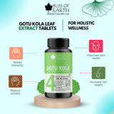 Brahmi Gotu Kola Extracts Tablets 500mg, 120 Tablets