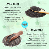 Gond Katira 100gm & Basil Seeds 100gm Pack of 2