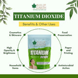 Titanium Dioxide For Soap Shampoo & Cosmetics Making (226gm)
