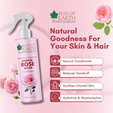 Damask Rose Water Spray For Face & Skin 200ml