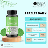 Brahmi Gotu Kola Extracts Tablets 500mg, 120 Tablets