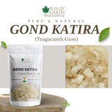 Gond Katira 100gm & Basil Seeds 100gm Pack of 2