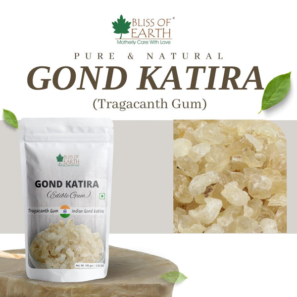 Gond Katira 100gm & Basil Seeds 100gm Pack of 2