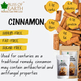 99.8% REB-A Purity Stevia Powder, Natural & Sugarfree + Ceylon Cinnamon (Dalchini) 5" Cut Sticks (Pack of 2X200gm)