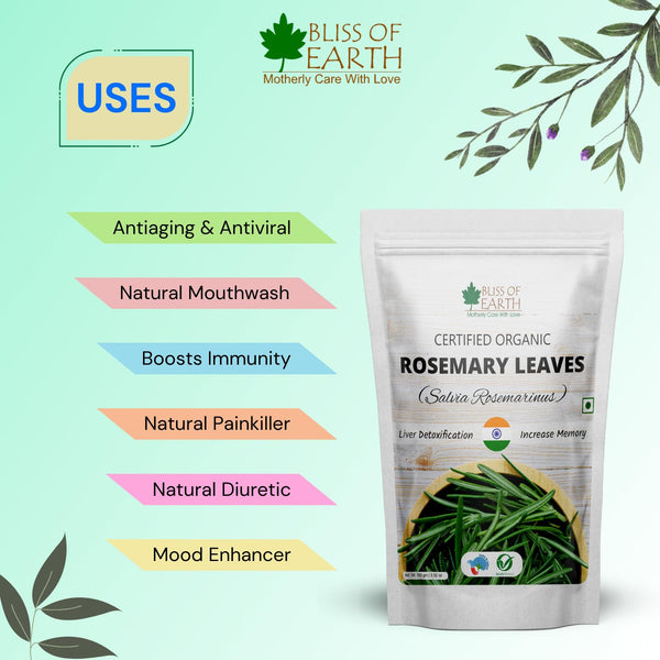 Dried Rosemary Leaves  100GM