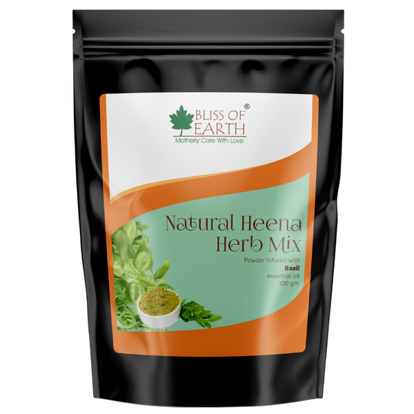 Natural Basil Herbal Henna Powder 100gm