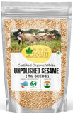 USDA Organic Sesame Seeds Raw Unpolished 1kg