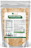 USDA Certified Naturally Organic White Unpolished Sesame Seed 200 gm