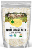 USDA Organic White  Sesame Seeds Raw 500gm