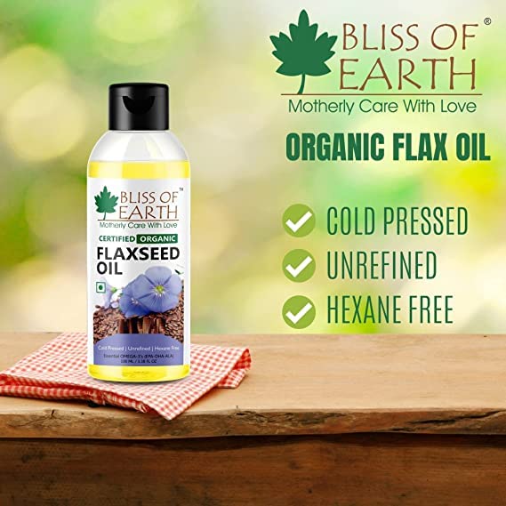 Certified Organic Flaxseed Oil 100ML