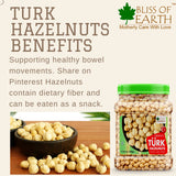 Turkish Hazelnuts Raw & Dehulled 1kg