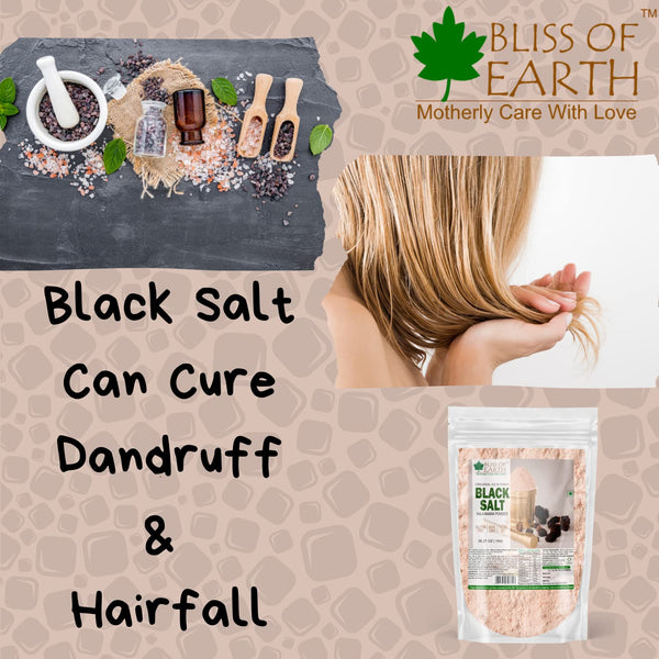 Kiln Fired 1kg Black Salt Powder