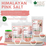 Bliss of Earth 1KG Pure Reguler Pakistani Himalayan Pink Salt