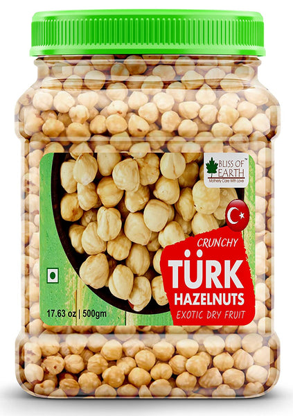 Turkish Hazelnuts Raw & Dehulled