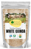 Bliss of Earth 500gm Organic White Quinoa For Weight Loss, Raw Super food For whole family healthy meal