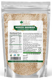Bliss of Earth 500gm Organic White Quinoa For Weight Loss, Raw Super food For whole family healthy meal