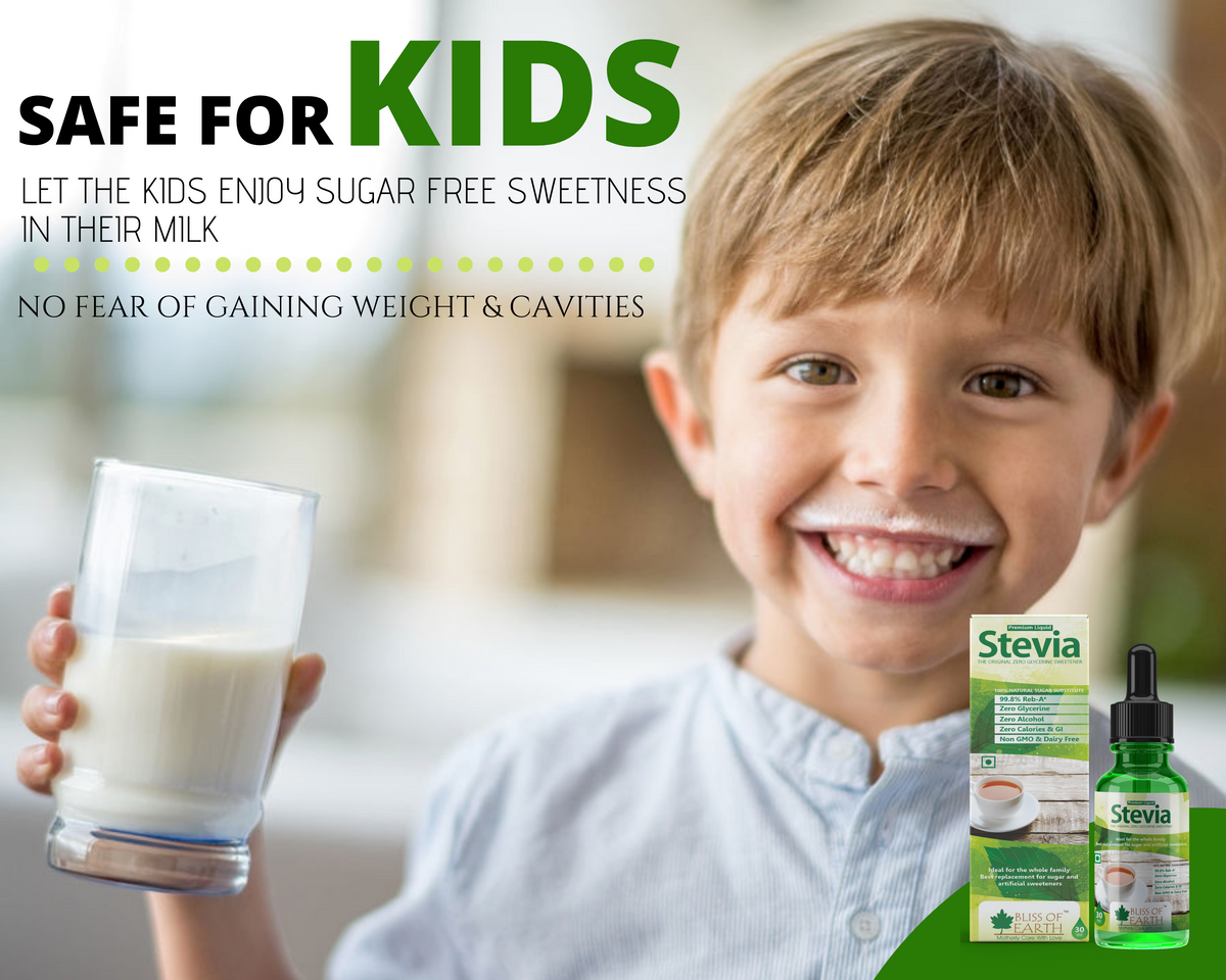 Buy Sugar Free Stevia Liquid Online, REBA Liquid Stevia