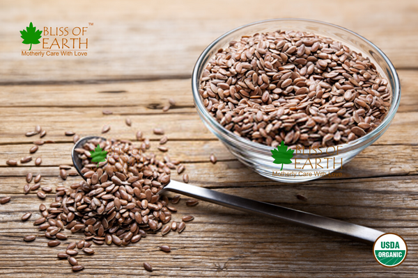 USDA Organic Raw Flax Seeds (Alsi Seed)  200 gm