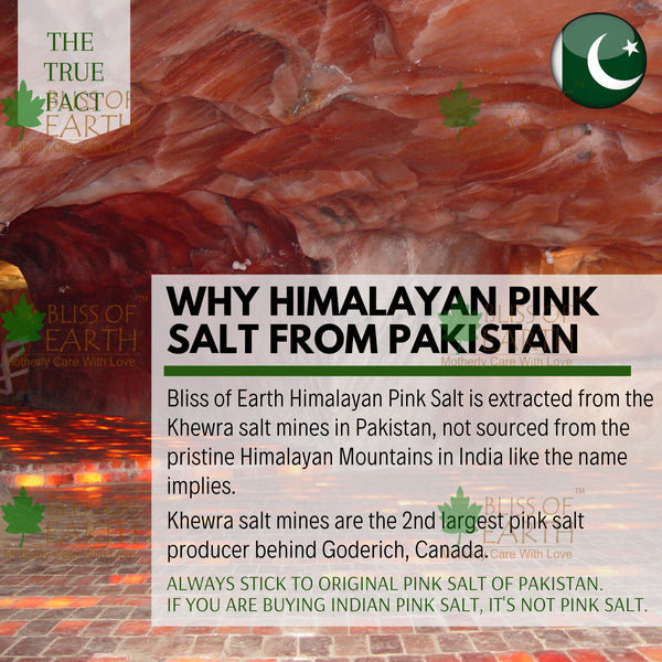 Bliss of Earth Pure Himalayan Pink Salt Powder of Pakistan For Healthy Cooking 1 kg