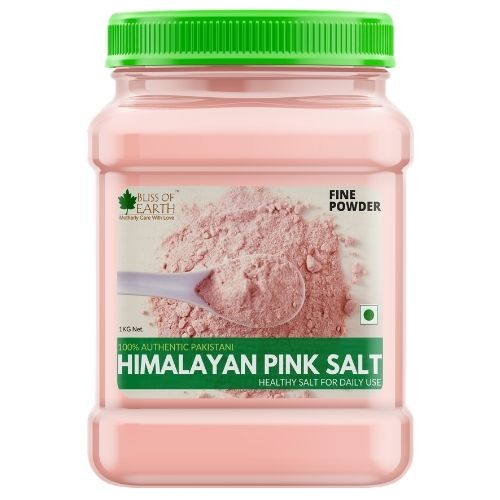 Bliss of Earth Pure Himalayan Pink Salt Powder of Pakistan For Healthy Cooking 1 kg