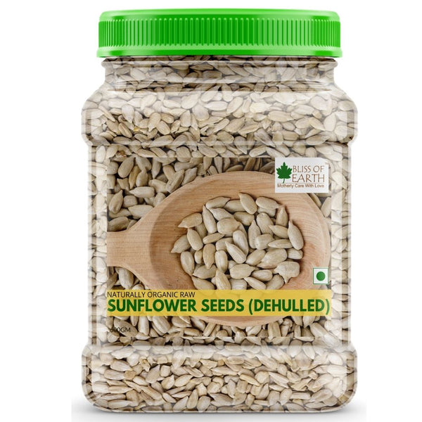 Bliss of Earth Natural Raw Sunflower Seeds 600 gm