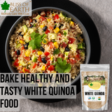 USDA Certified Organic Raw White Quinoa Seeds 1 kg