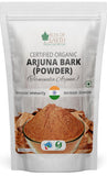 Bliss of Earth Arjuna Bark Powder, 100g, Pure Herbal Supplement for Heart Health and Blood Pressure, Organic, Natural Cardiovascular Support