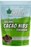 Bliss of Earth Cacao Nibs Organic Sun Dried, Unroasted, Non-Alkalized & Unsweetened Great for Baking, Smoothie & Snacking Exquisite Flavor Superfood 1kg