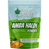 Bliss of Earth Amba Haldi 100gm Powder Organic for Skincare, Face Pack, Scrub & DIY Beauty Brightens Skin, Reduces Dark Spots, Soothes Acne Pure Herbal Turmeric