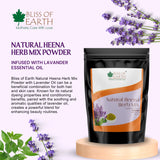 Natural Lavender Herbal Henna Powder