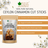 Ceylon Cinnamon (Dalchini) 5" Cut Sticks