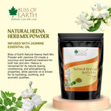 Natural Jasmine Herbal Henna Powder