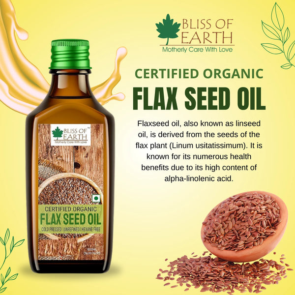 Organic Flax Seed Oil