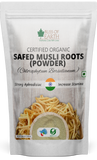 Bliss of Earth Safed Musli Roots Powder Organic Chlorophytum Borivilianum Helps Boost Immunity, Libido, Stamina, Vitality & Performence For Men & Women 200gm