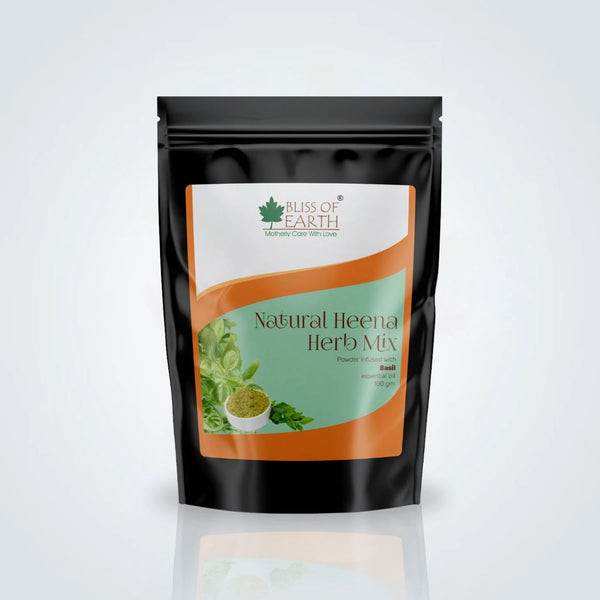 Natural Basil Herbal Henna Powder