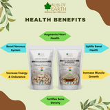 Kaunch Beej Organic, Mucuna Pruriens, Cowhage, Velvet Bean Great for Male Infertility, Testosterone Booster & Muscle Gaining 200gm