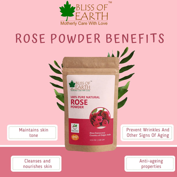 Organic Rose Petel Powder