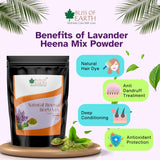 Natural Lavender Herbal Henna Powder