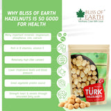 Turkish Hazelnuts Raw & Dehulled